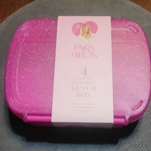 Paris Hilton Pink Glitter Bento Box